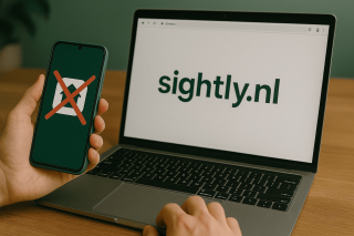 SIGHTLY website geen app